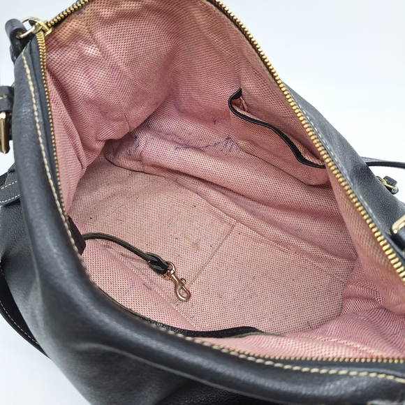 Dooney And Bourke Leather Satchel Purse MB - Picture 5 of 7